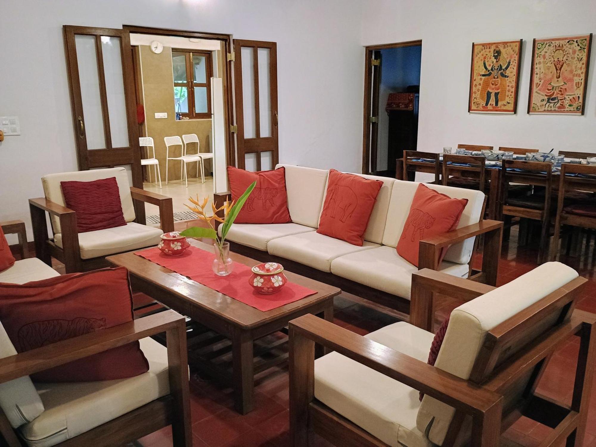 Banyan House - Luxurious 4 Bedroom Villa On One Acre, Near The Beach ناجاون المظهر الخارجي الصورة